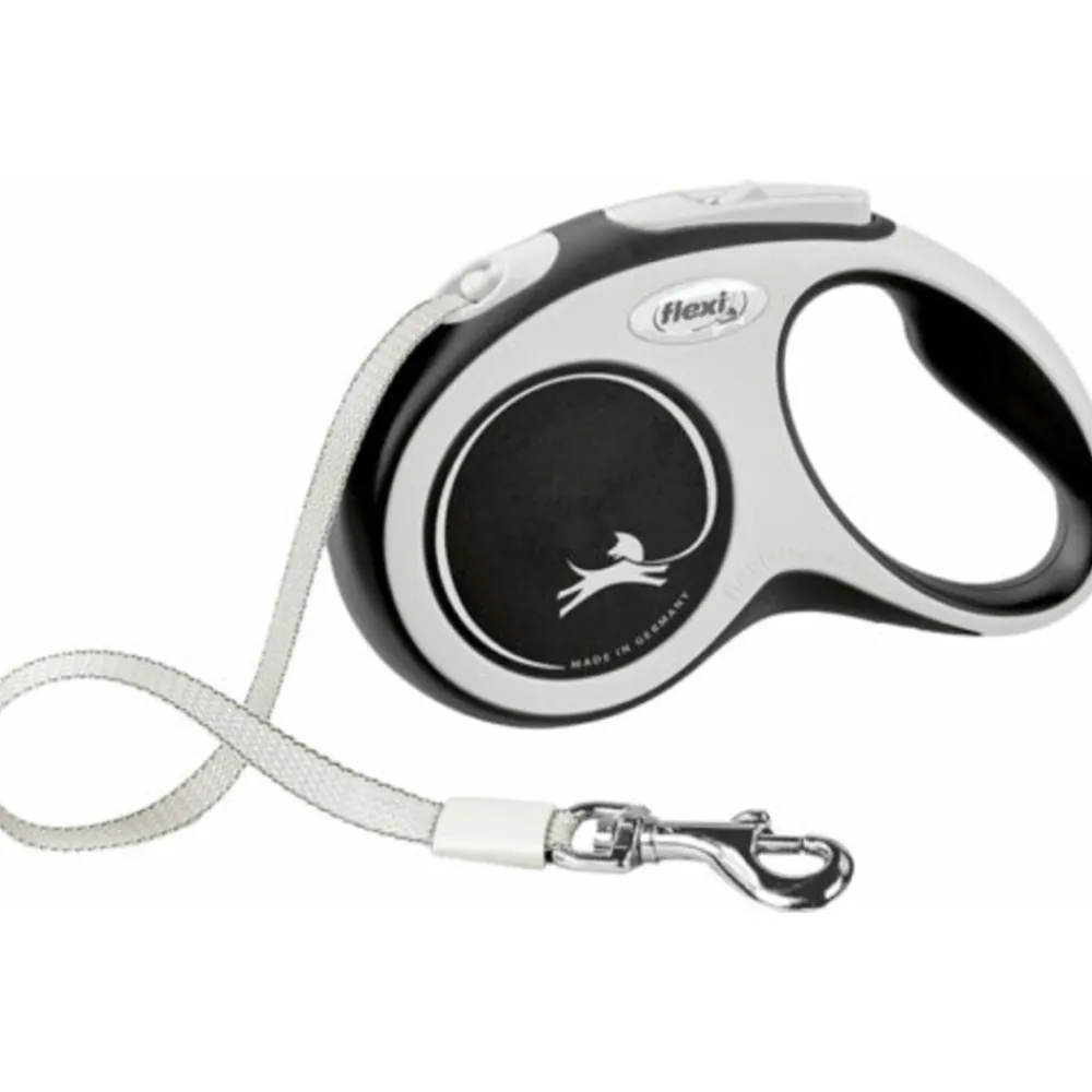 Discount Rollijn New Comfort Tape 5 mtr tot 15 kg Zwart Halsbanden & Uitlaten