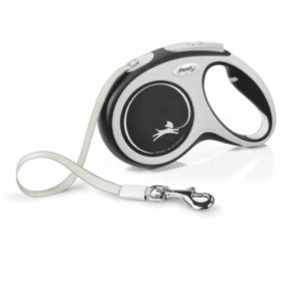 Halsbanden & Uitlaten<Flexi Rollijn New Comfort Tape 5 mtr tot 25 kg Zwart