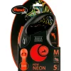 Rollijn New Neon Tape 5 mtr tot 25 kg Oranje^Flexi Best