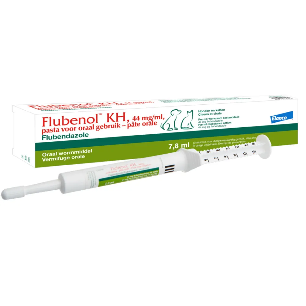 Ontworming Pasta Hond - Kat 7,5 ml^Flubenol
