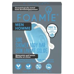 Bad & Douche<Foamie Men 3-In-1 Bar Watermint & Lemon 90 gr