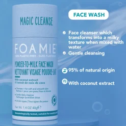 Reiniging<Foamie Powder-to-Milk Face Wash Magic Cleanse 40 gr
