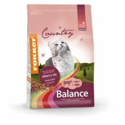 Kattenvoer<Fokker Country Balance Kattenvoer Vlees & Vis 2,5 kg