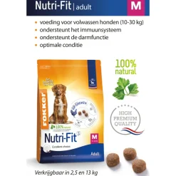 Nutri-Fit Hondenvoer M 13 kg^Fokker Clearance