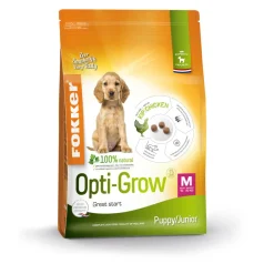 Hondenvoer<Fokker Opti-Grow Hondenvoer M 2,5 kg