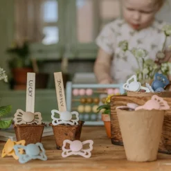 Flessen & Spenen<Frigg Fopspeen Butterfly maat 1 0-6 mnd Cream Sage 2 stuks