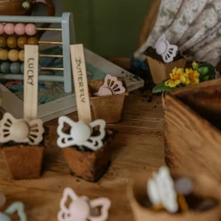 Flessen & Spenen<Frigg Fopspeen Butterfly maat 1 0-6 mnd Cream Sage 2 stuks