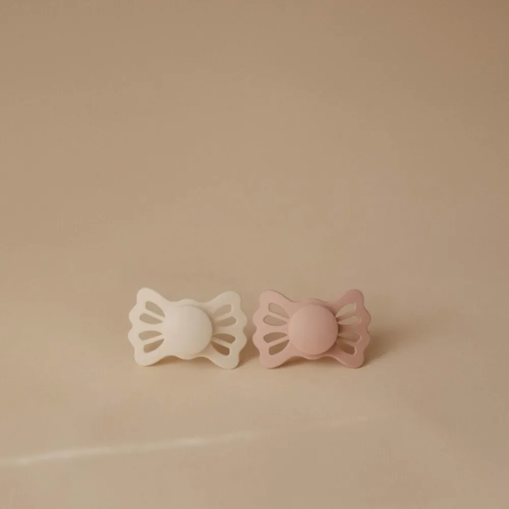 Flessen & Spenen<Frigg Fopspeen Lucky maat 2 6-18 mnd Cream Blush 2 stuks