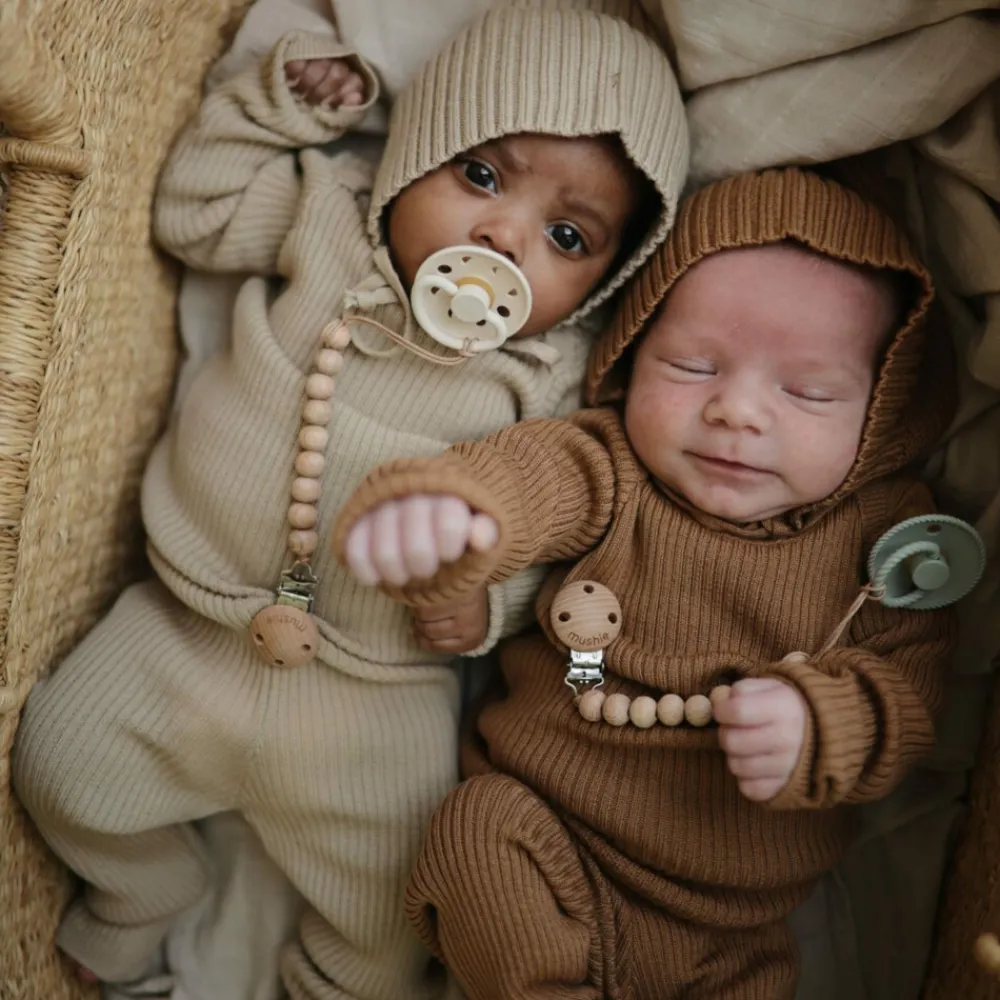 Flessen & Spenen<Frigg Fopspeen Moon maat 2 6-18 mnd Blush Cream 2 stuks