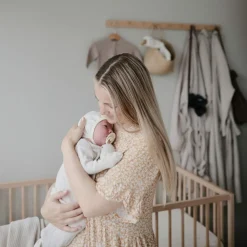 Fopspeen Rope maat 1 0-6 mnd Cream Sage 2 stuks^Frigg Best