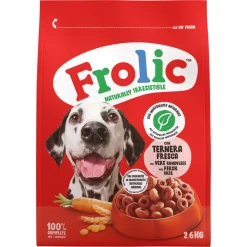 Hondenvoer<Frolic Hondenvoer Droog Rund 2,6 kg
