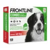 Vlo, Teek & Worm<Frontline Combo Spot On Anti Vlooien en Teken Druppels Hond vanaf 40 kg 6 pipetten