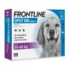 Spot On Anti Vlooien en Teken Druppels Hond 20 - 40 kg 6 pipetten^Frontline Discount