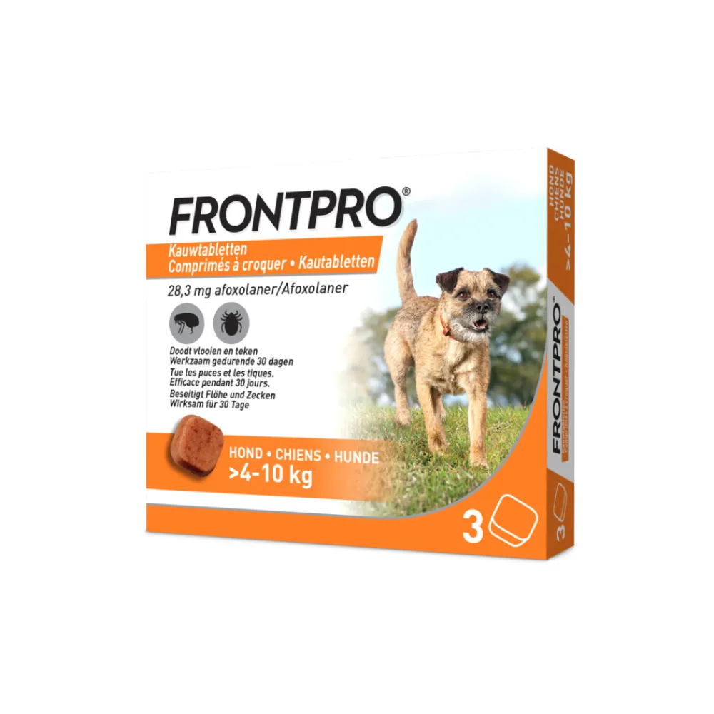 Hond M 4-10 kg 3 tabletten^Frontpro New