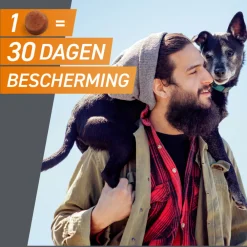 New Hond S 2-4 kg 3 tabletten Vlo, Teek & Worm