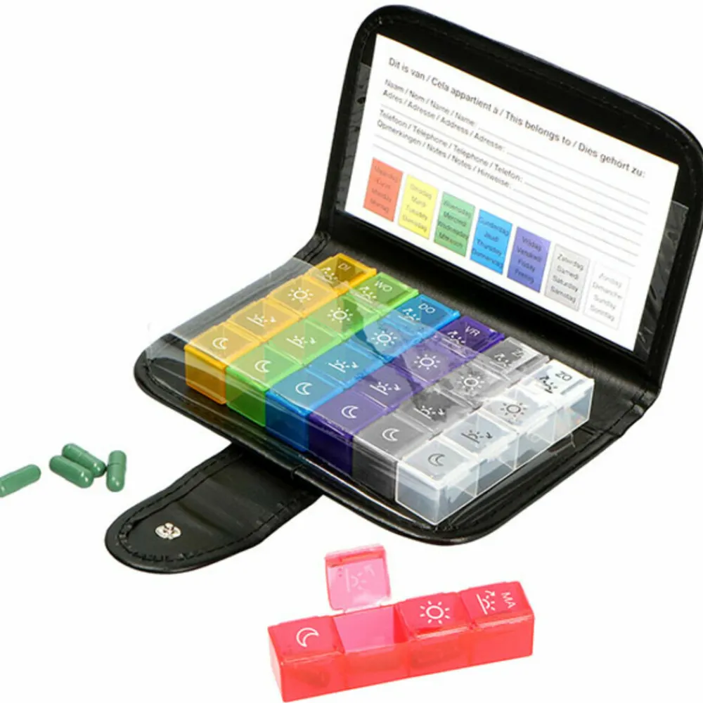 Zelfzorg<Fysic FC-54 Luxe pillendoos etui 1 set