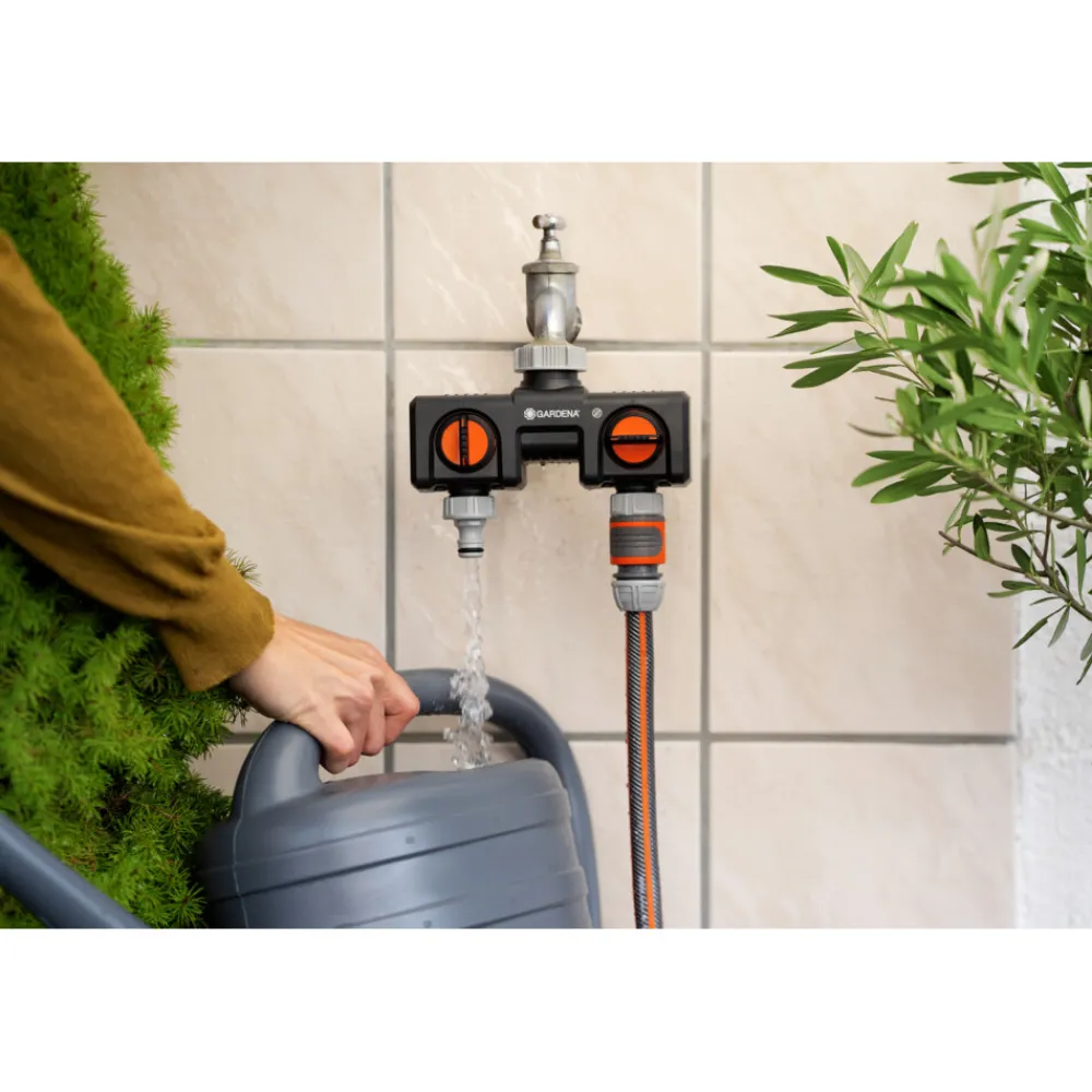 2-Weg Waterverdeler^Gardena