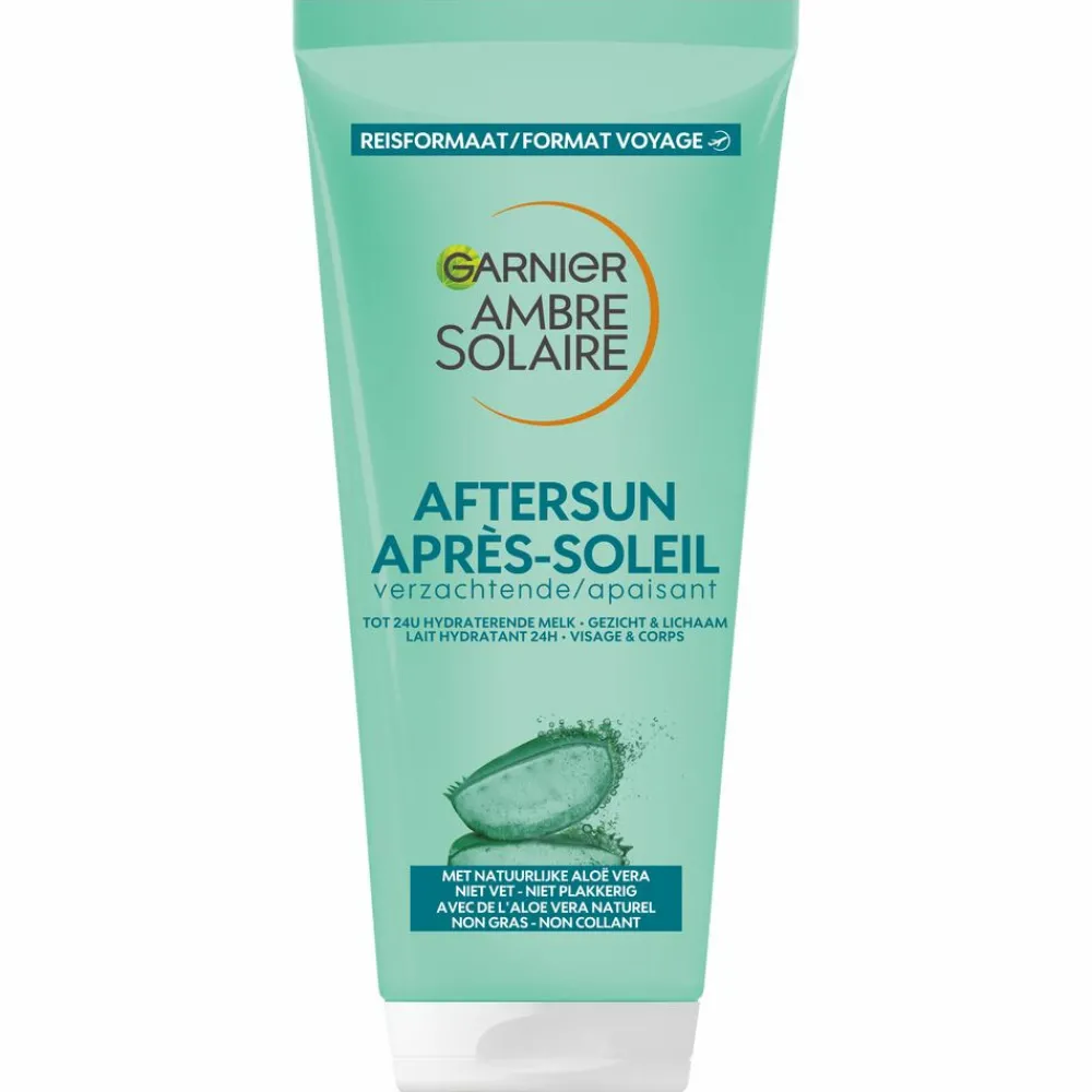 Zonbescherming<Garnier Ambre Solaire Aftersun Melk Reisformaat 100 ml