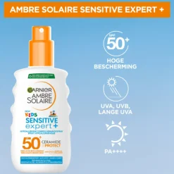 Ambre Solaire Sensitive Expert+ Kids Zonnebrandspray SPF 50+ 150 ml^Garnier Best
