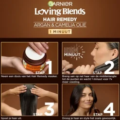 Discount Loving Blends Argan- en Cameliaolie Haarmasker 340 ml Haarmasker