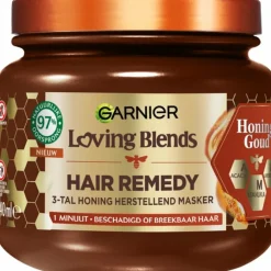 Haarmasker<Garnier Loving Blends Honing Goud Haarmasker 340 ml