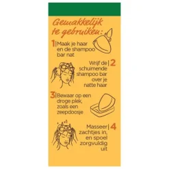 New Loving Blends Honing Goud Shampoo Bar 60 gr Shampoo