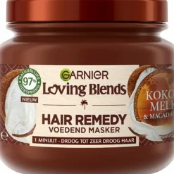 Loving Blends Kokosmelk en Macadamia Haarmasker 340 ml^Garnier Clearance