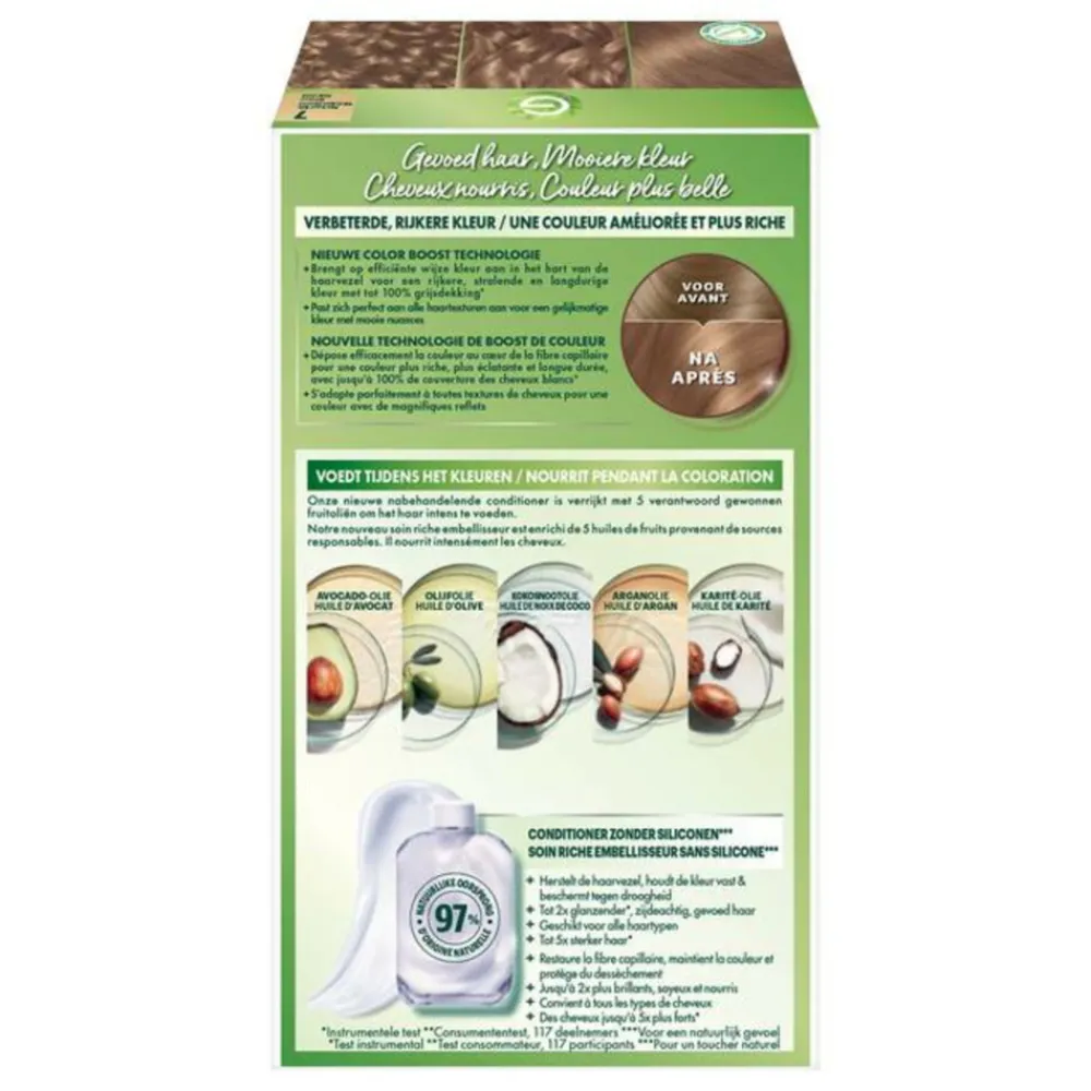 Nutrisse Ultra Crème Permanente Haarkleuring 7.0 Natuurlijk Blond^Garnier Sale