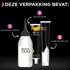 Olia Permanente Crèmekleuring 5.15 Kastanje Lichtbruin 1 set^Garnier Discount