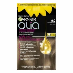 New Olia Permanente Crèmekleuring 6.0 Donkerblond Haarkleuring