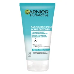Reiniging<Garnier PureActive Dagelijkse Scrub 150 ml