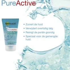 Reiniging<Garnier PureActive Dagelijkse Scrub 150 ml