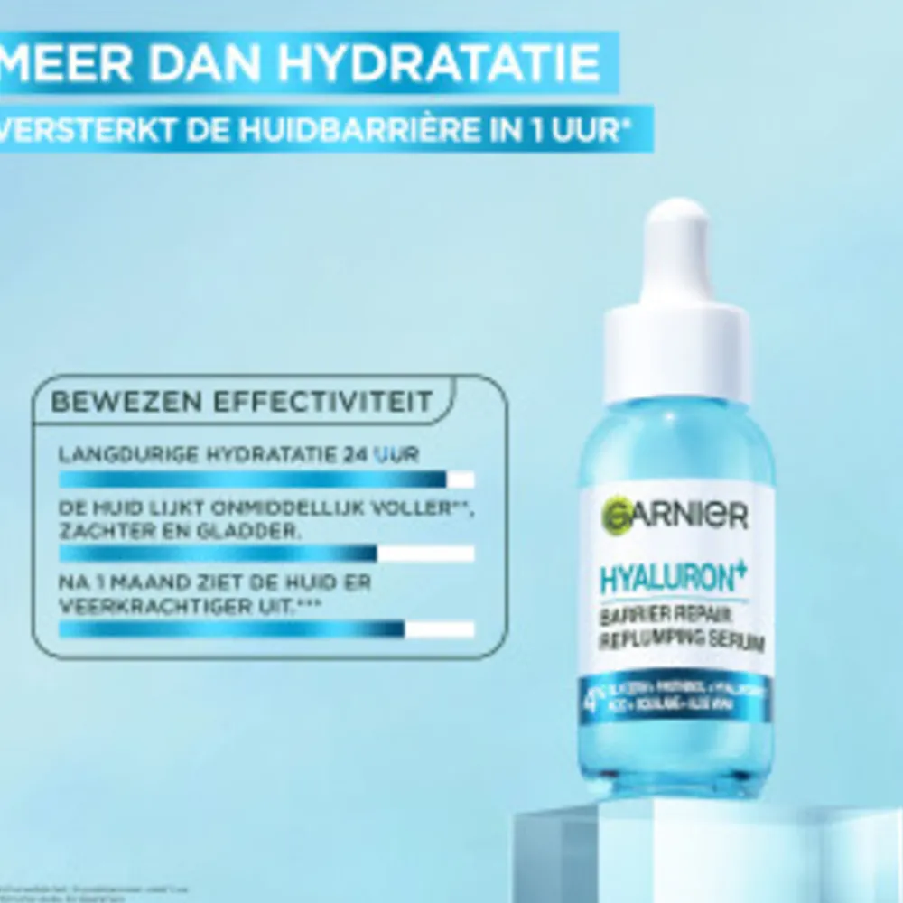 SkinActive Hyaluron+ Barrier Repair Replumping Serum 30 ml^Garnier