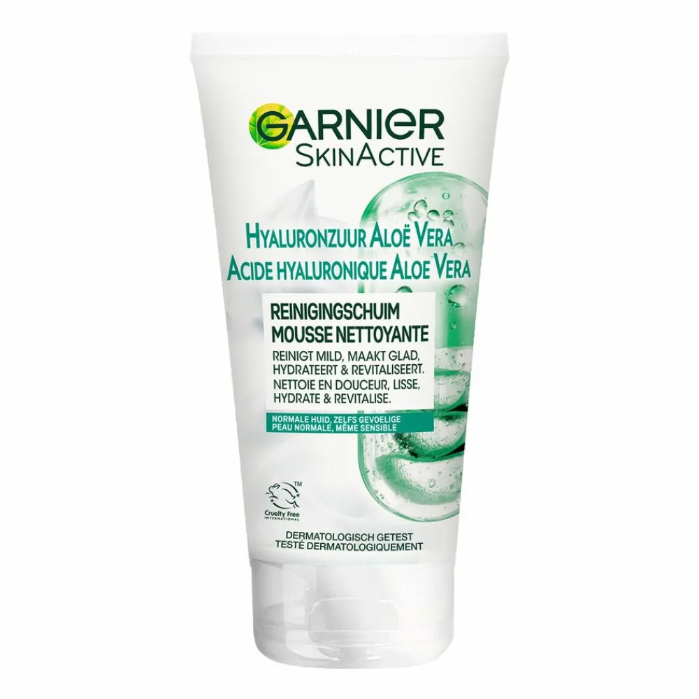 SkinActive Hyaluronzuur Aloë Vera Gezichtsreinigingsschuim 150 ml^Garnier Outlet