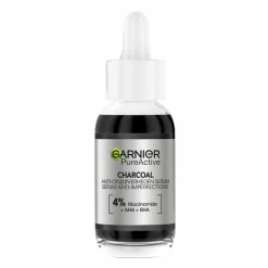 Serum<Garnier SkinActive Pure Active Charcoal Anti-Onzuiverheden Serum 30 ml