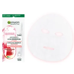 Masker<Garnier SkinActive Tissue Gezichtsmasker Watermeloen & Hyaluronzuur