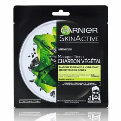 SkinActive Tissue Gezichtsmasker Pure Charcoal^Garnier Online