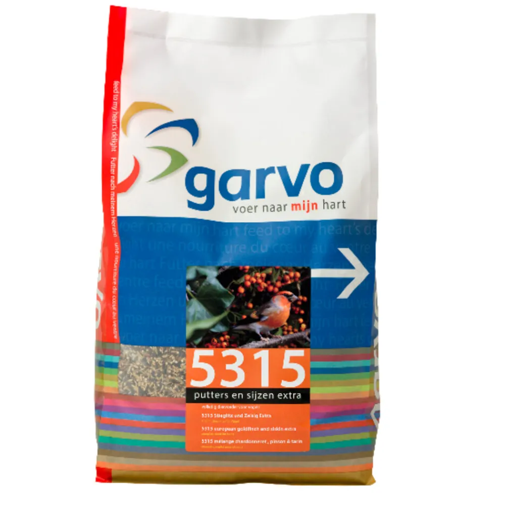 Droogvoer & Zaden<Garvo Putters en Sijzen Extra 1,5 kg