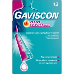 Duo Sachet 12 stuks^Gaviscon Outlet