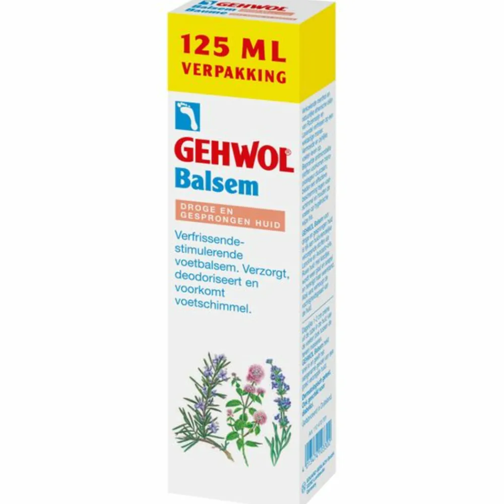 Voetverzorging<Gehwol Balsem Droge en Gesprongen Huid 125 ml