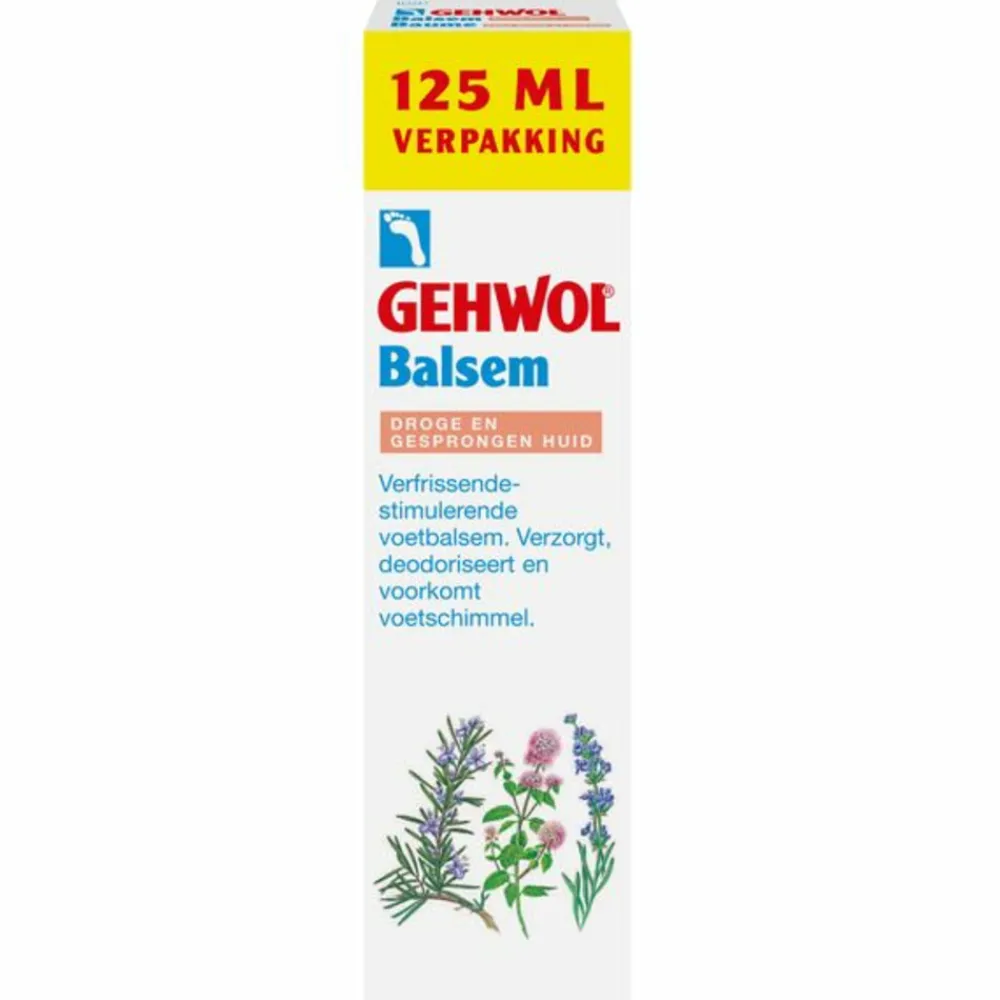 Voetverzorging<Gehwol Balsem Droge en Gesprongen Huid 125 ml