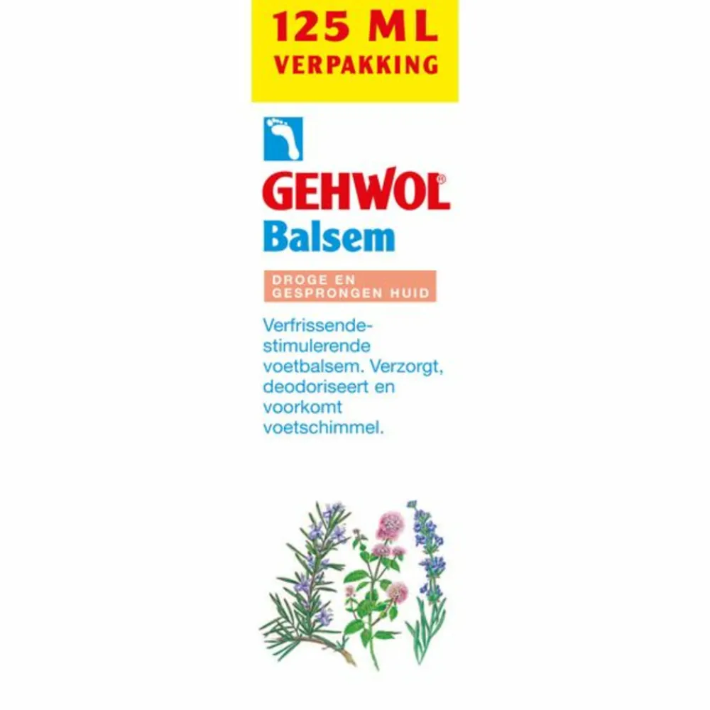 Voetverzorging<Gehwol Balsem Droge en Gesprongen Huid 125 ml