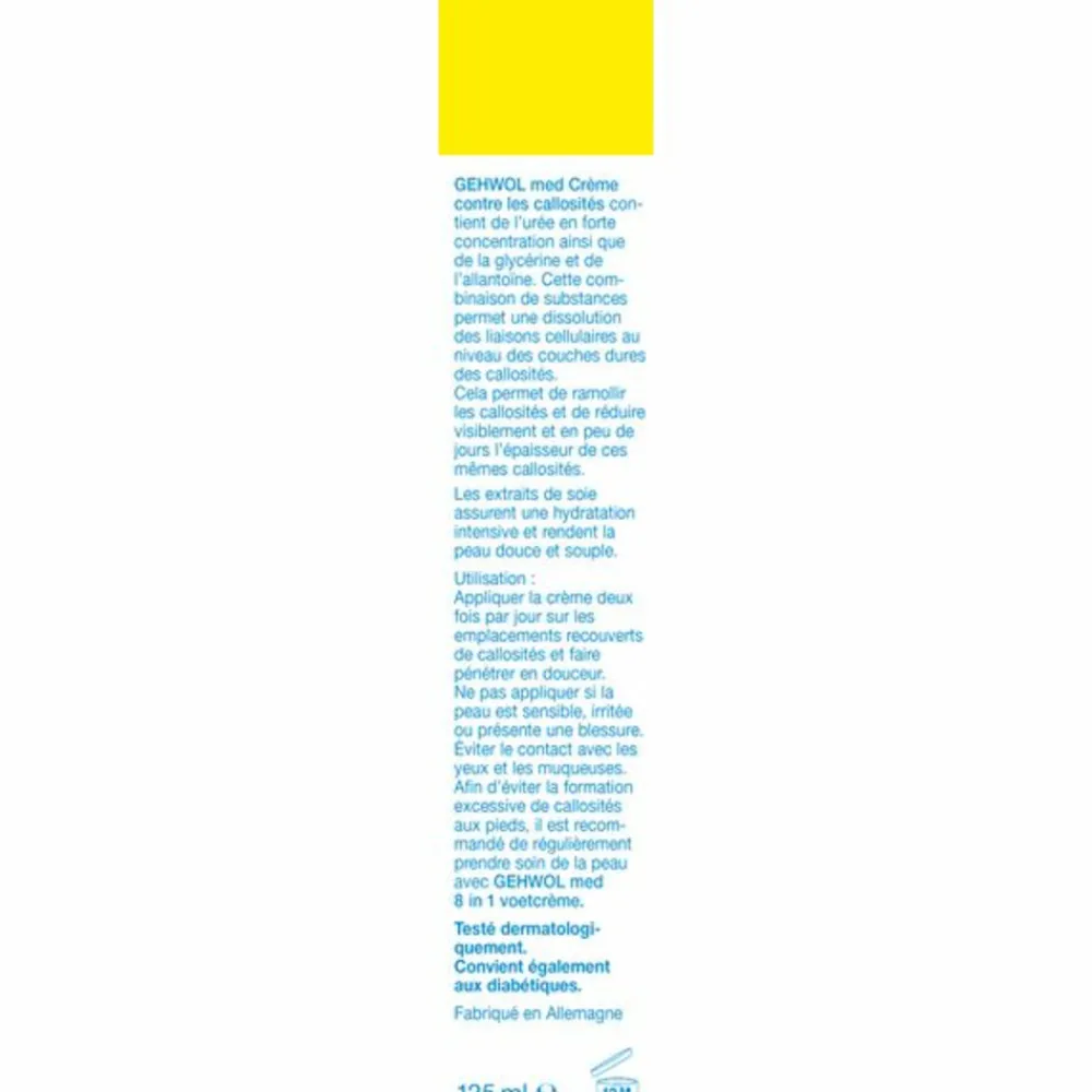 Voetverzorging<Gehwol Eeltcreme 125 ml