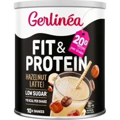 Discount Fit & Protein Hazelnut Latte 340 gr Dranken