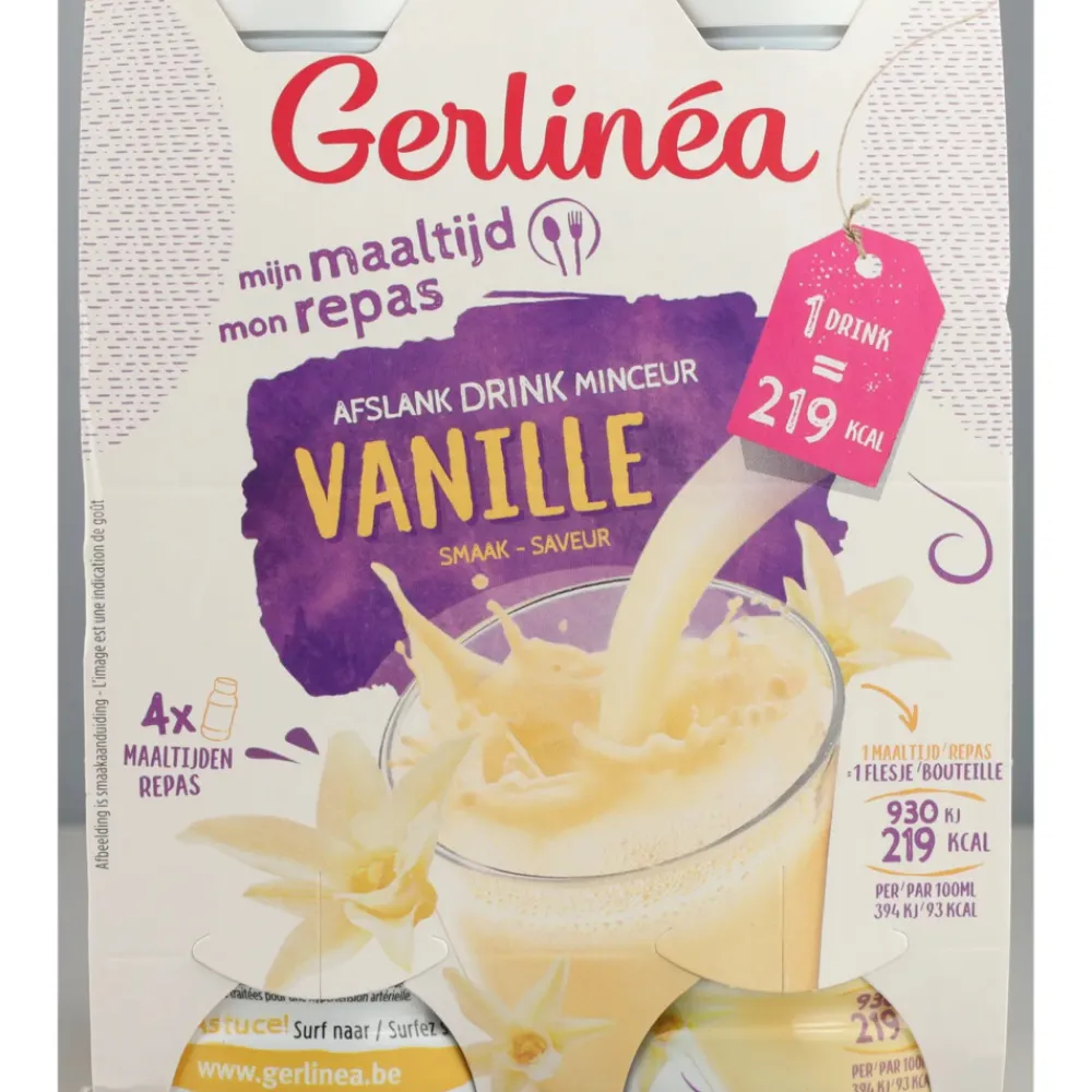 Hot Mijn Maaltijd Afslank Drink Vanille 4 x 236 ml Dranken