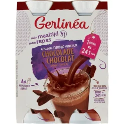 Mijn Maaltijd Afslank Drink Chocolade 4 x 236 ml^Gerlinea New