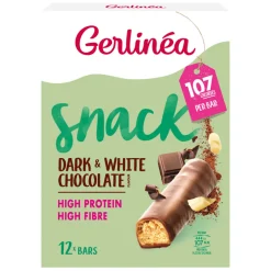 Snacks & Tussendoortjes<Gerlinea Repen Pure & Witte Chocolade 12x31 gr