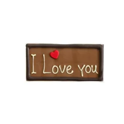 Chocolade<Gijsbert Van Abeele Chocolade Tablet Melk I Love You 110 gr