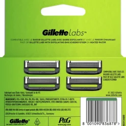 Scheren & Ontharen<Gillette Labs Scheermesjes 4 stuks