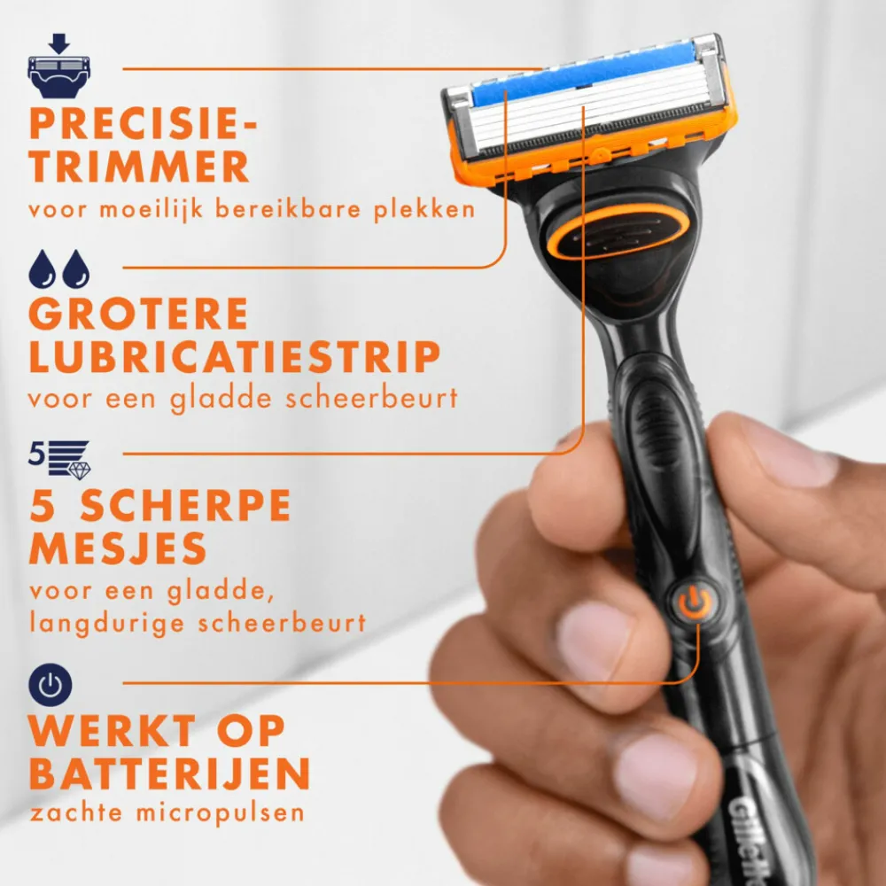 Discount Scheermes Fusion 5 Power 1 set Heren Scheren & Ontharen